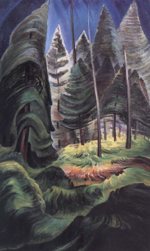 Emily Carr A Rushing Sea of Undergrowth